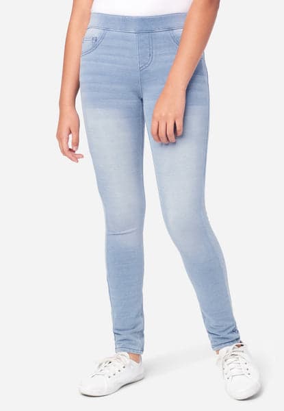 leka Women's Denim Print Fake Jeans Leggings Like Jeans, ONE Size, Nice  Style at  Women's Jeans store