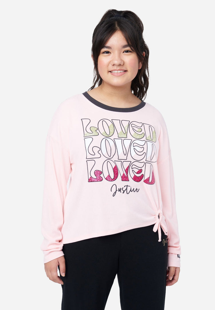 Collection X by Justice Ring Front Long Sleeve Tee | Shop