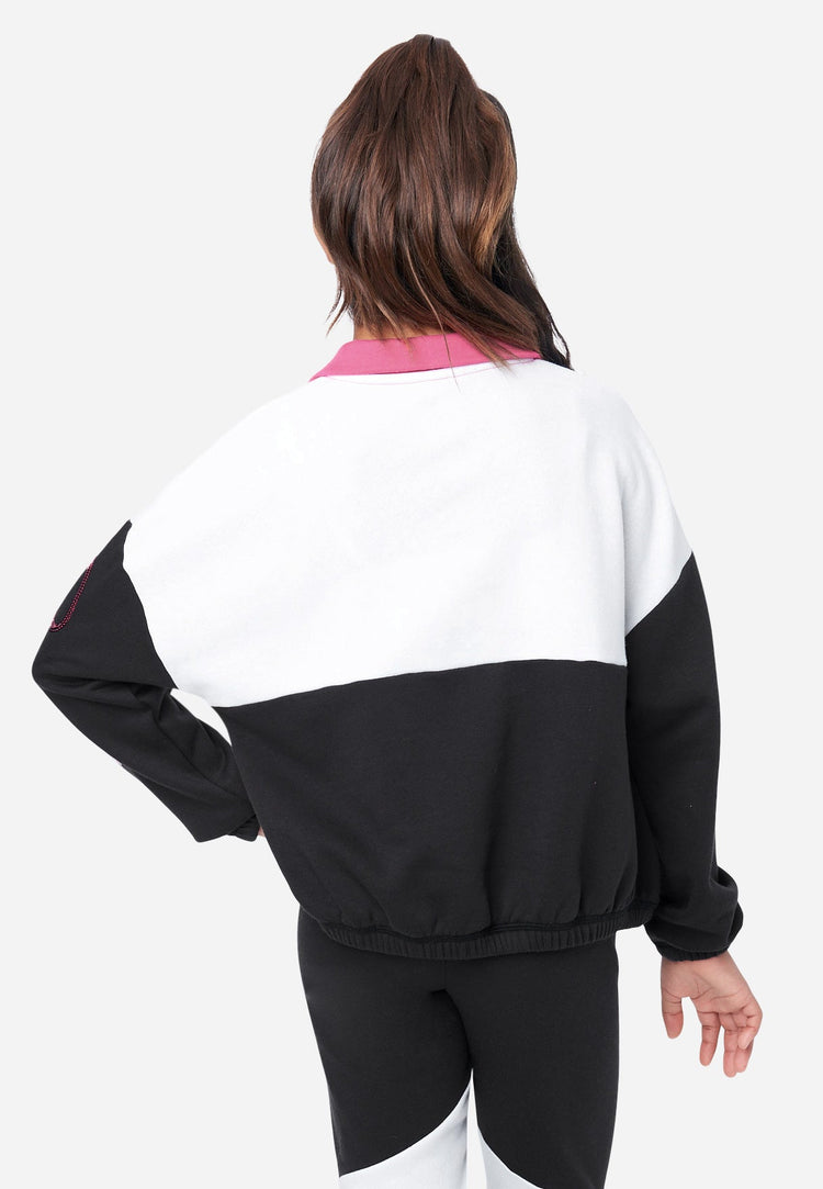 Basic Half Zip Sweatshirt 