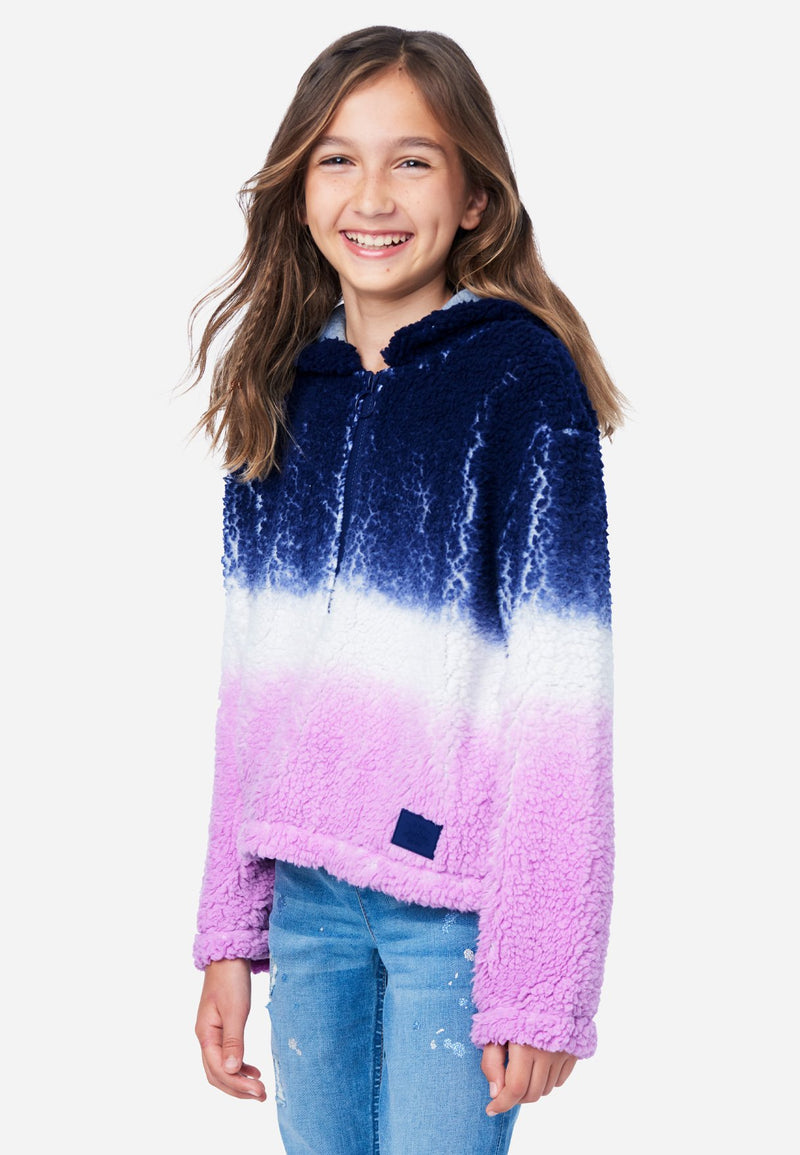 French Navy Dip Dye