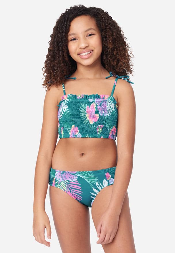 Justice Girl's Size 16 Cherry Patterned One-Piece Swimsuit New without Tags
